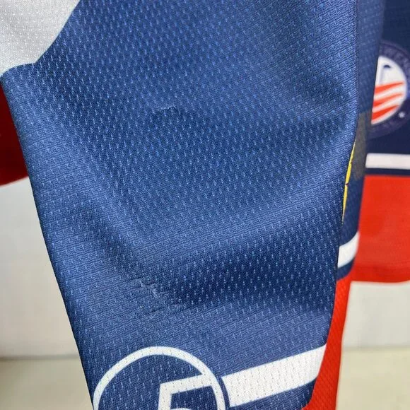 5ivehole Men's #35 Ice Hawks Hockey Jersey Shirt NA3HL Size XL Heavy America USA - Picture 5 of 11